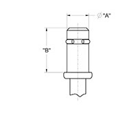 drawing of Grip Ring Friction Ring Stem